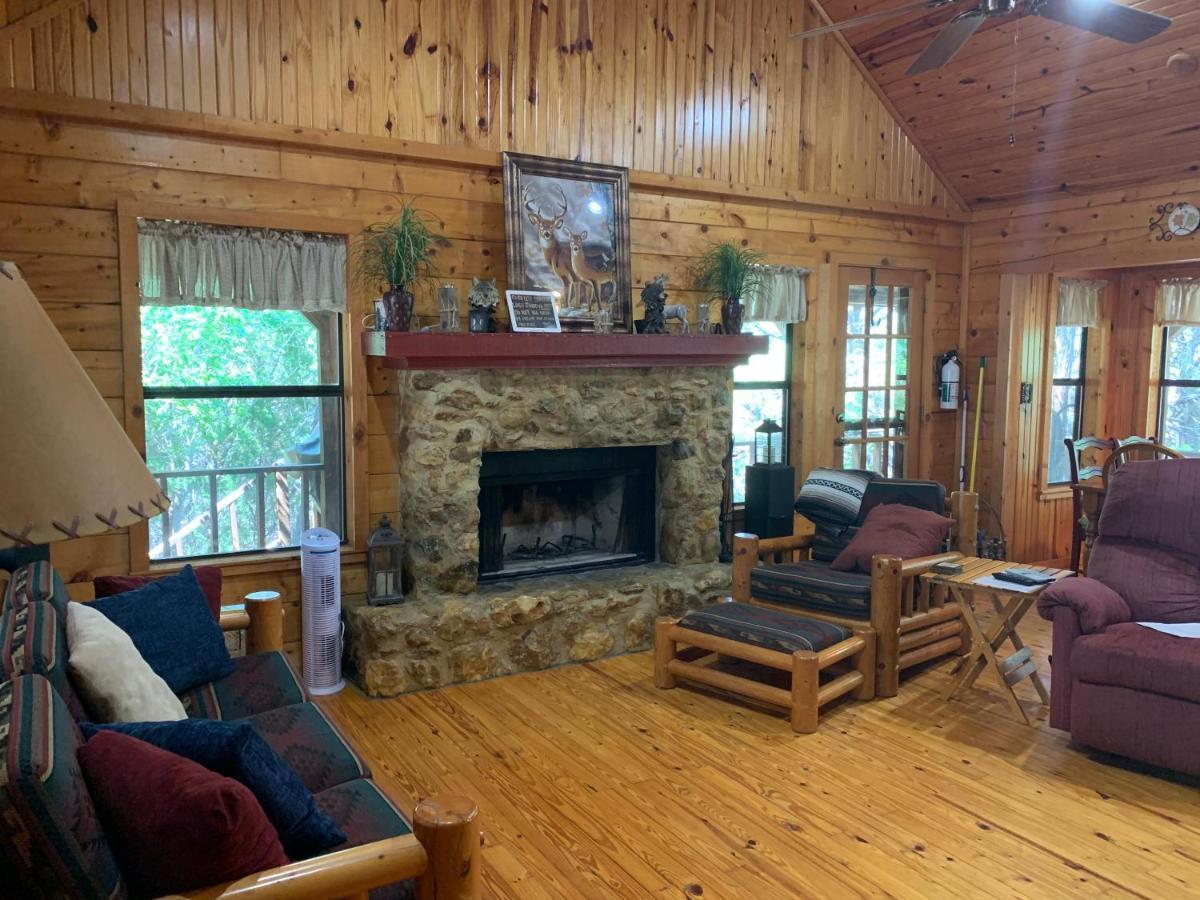 Lake Whitney Log Cabin Lakewood Harbor Eksteriør billede