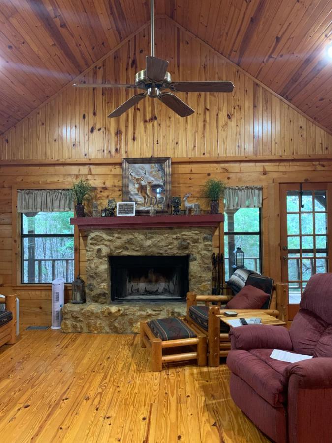 Lake Whitney Log Cabin Lakewood Harbor Eksteriør billede