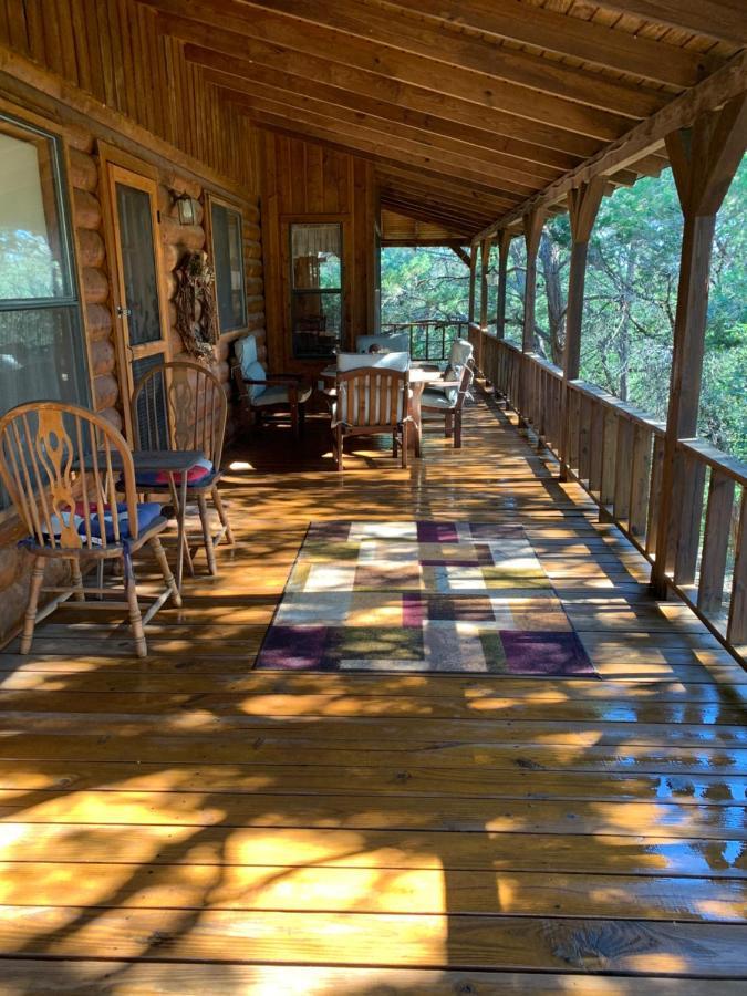 Lake Whitney Log Cabin Lakewood Harbor Eksteriør billede