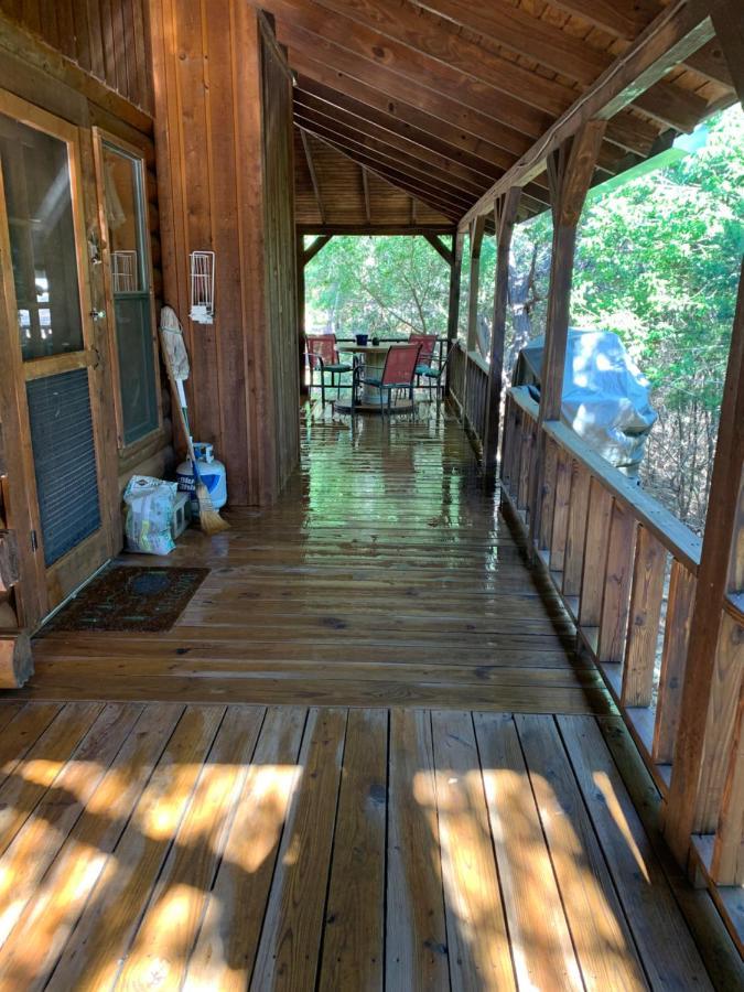 Lake Whitney Log Cabin Lakewood Harbor Eksteriør billede