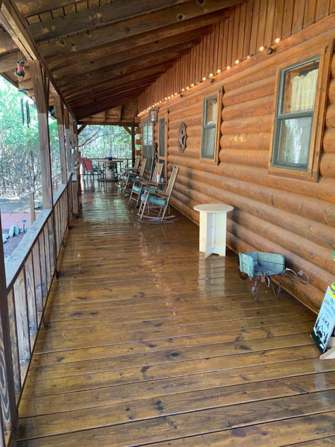 Lake Whitney Log Cabin Lakewood Harbor Eksteriør billede