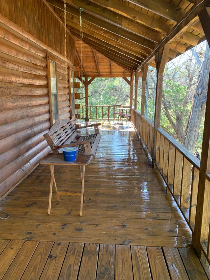 Lake Whitney Log Cabin Lakewood Harbor Eksteriør billede