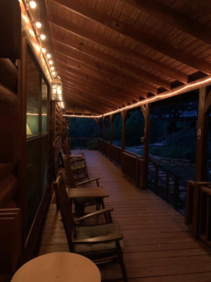 Lake Whitney Log Cabin Lakewood Harbor Eksteriør billede