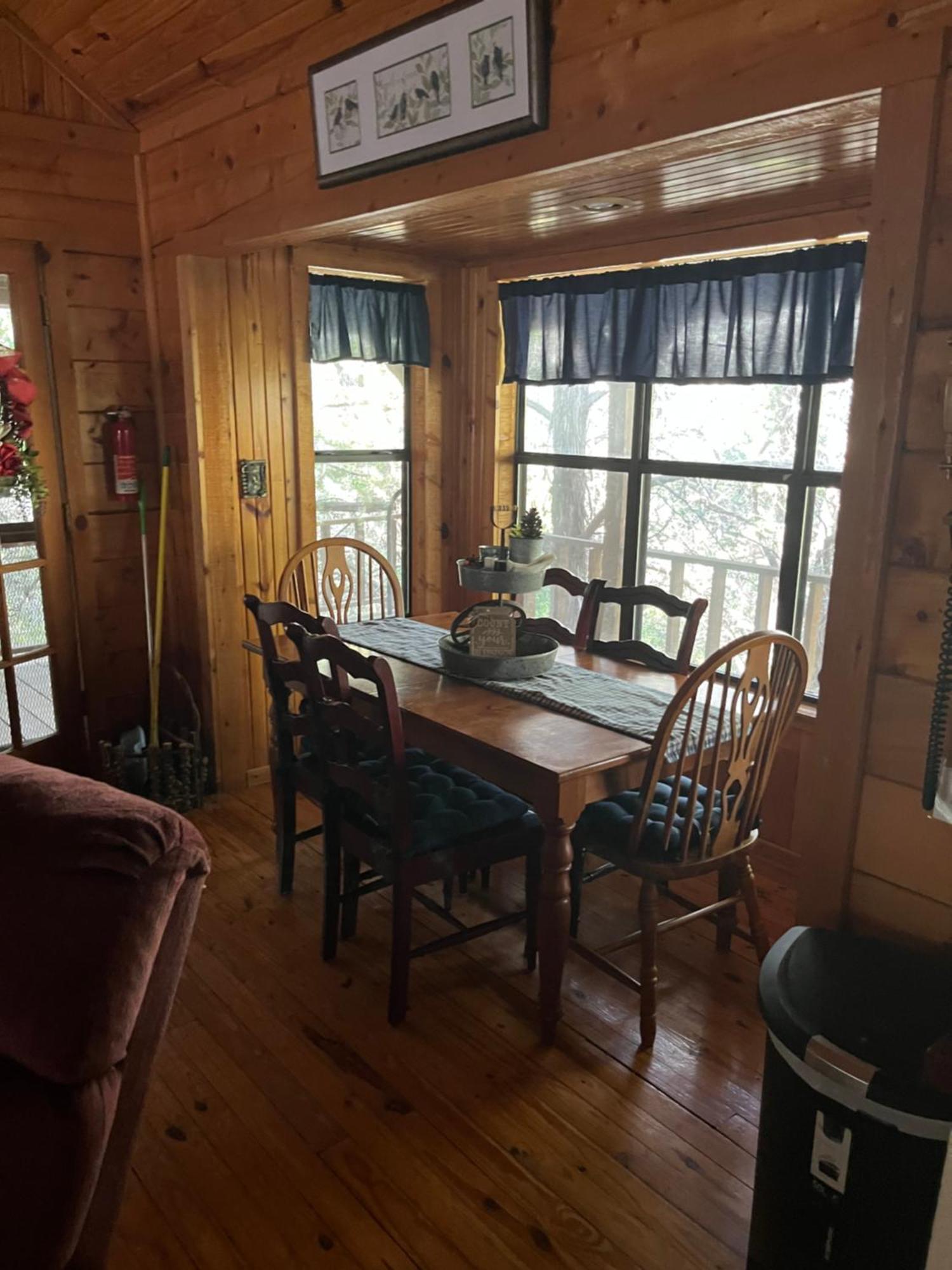 Lake Whitney Log Cabin Lakewood Harbor Eksteriør billede